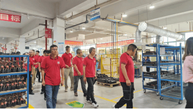 攜手并進，共繪未來——熱烈歡迎中山市江西商會企業家代表團蒞臨我司參觀交流